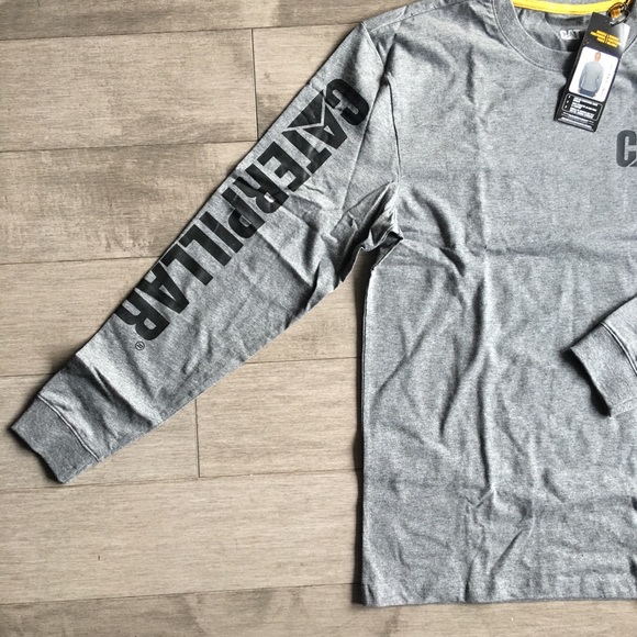 NWT CATERPILLAR LS Jersey T shirt small - Picture 3 of 16
